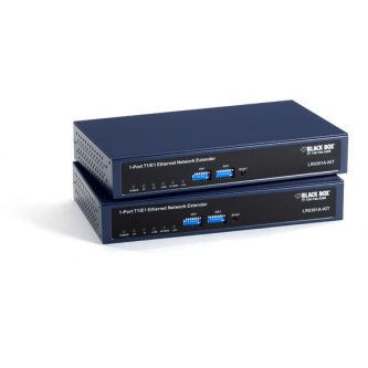 BLACK BOX CORPORATION LR0301A-KIT ETHERNET EXTENDER KIT - T1/E1, 1-PORT