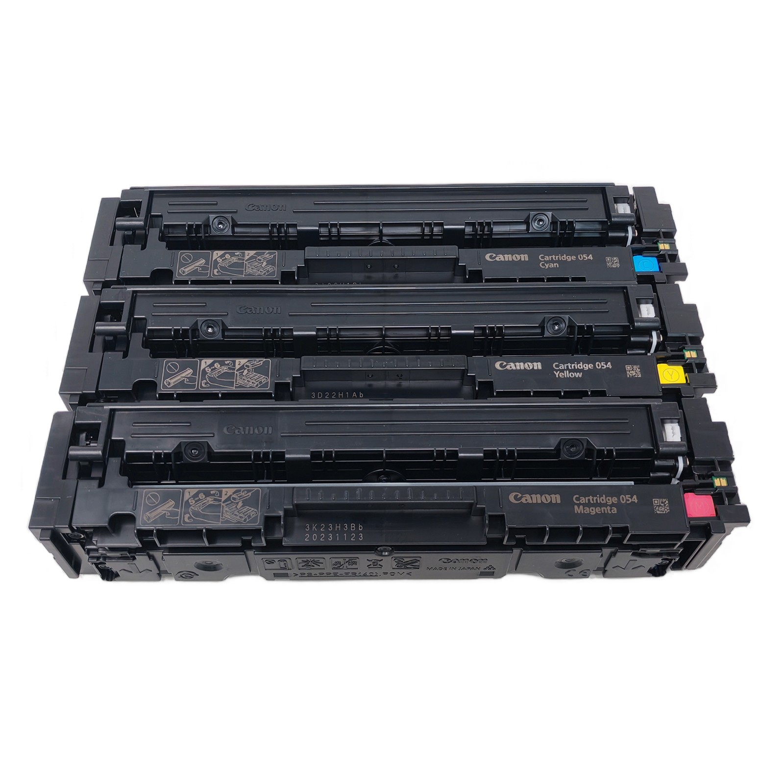 3PK Toner Cartridge for Canon 054 Image class MF640C MF644cdw MF642cdw LBP623Cdw