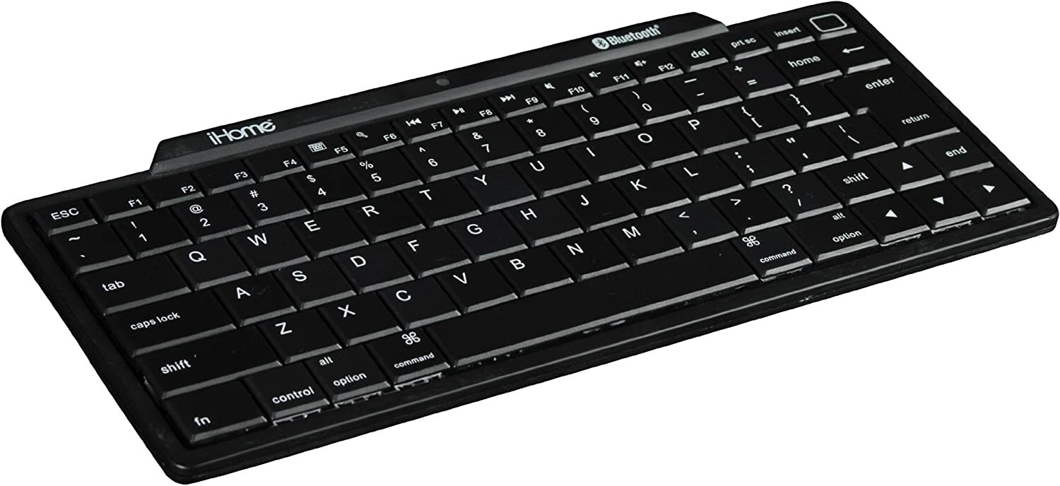 iHome Universal Bluetooth Keyboard for Android Windows Apple TV Galaxy Tablets