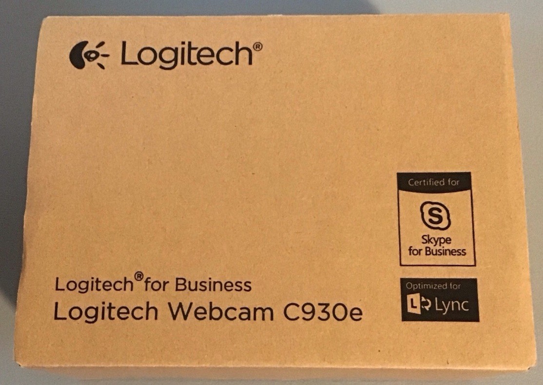 Logitech C930E 30 fps 1080p Video Webcam - Business Skype Lync (Brand New)