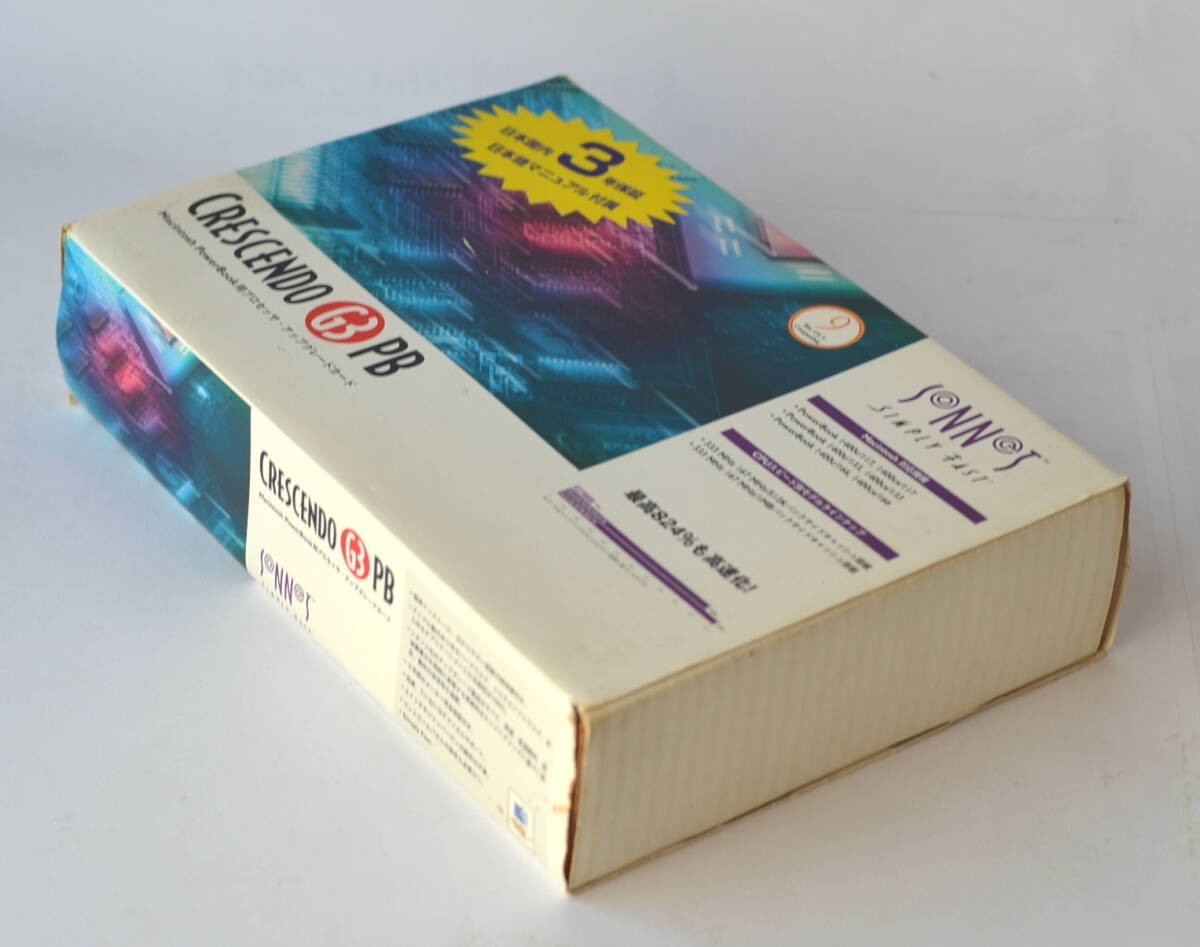 Sonnet CRESCENDO/PB G3 333MHz/1M CPU Accelerator for PowerBook 1400 w/ Box Japan