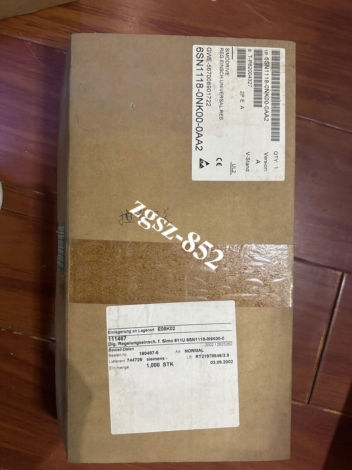 6SN1118-0NK00-0AA2 siemens 1PCS New FedEx or DHL