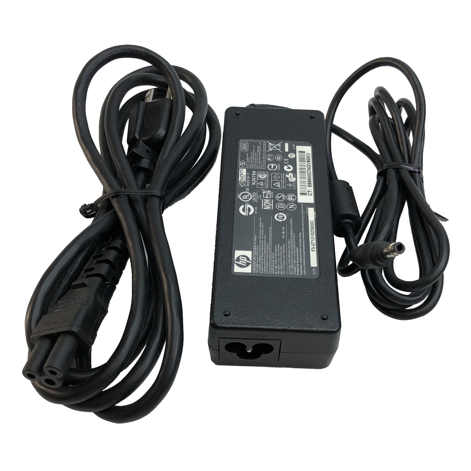 Genuine HP 90W AC DC Adapter Charger for Pavilion DV8300 DV9200 DV9500 DV9600