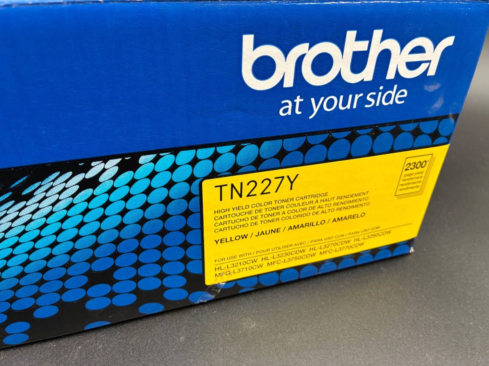 Brother TN227Y High Yield Toner Cartridge - Brand New