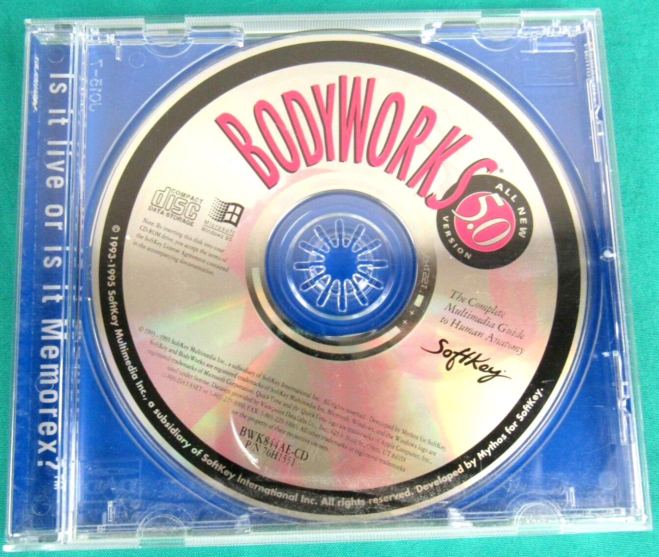 BodyWorks 5.0 CD-ROM for Windows