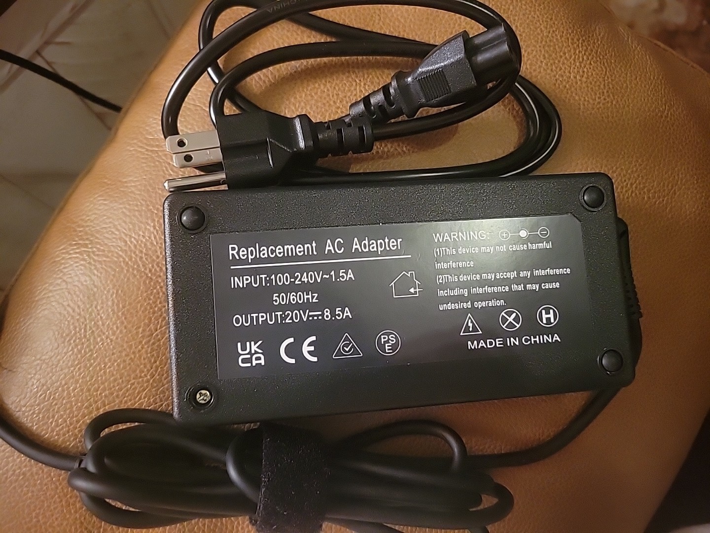 New 170w Slim AC Power Charger For Lenovo LOQ 15IRH8 Type 82XV 82XV002LUS