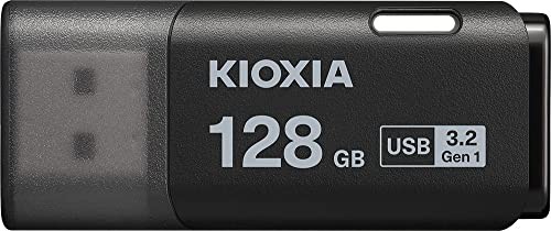 KIOXIA USB Flash Memory 128GB USB3.2 Gen1 Genuine Japanese Product Black
