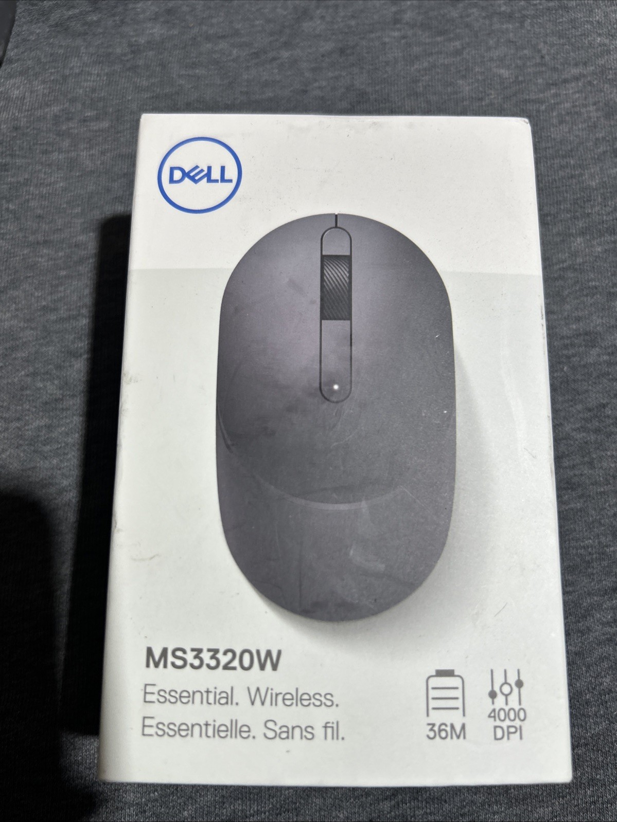 Dell Mobile Wireless Mouse MS3320W- Black