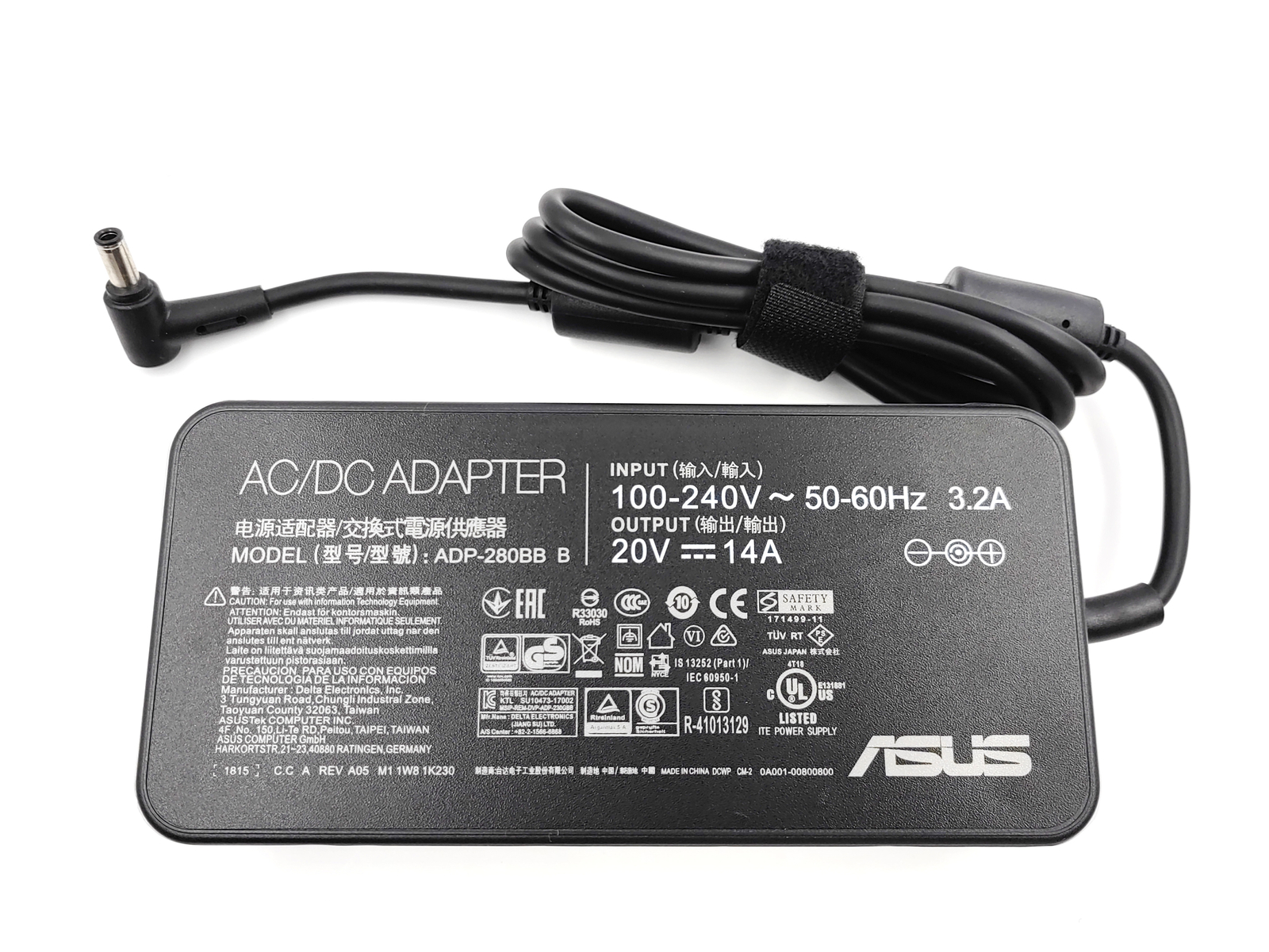 Genuine 280W 7.4*5.0mm MSI GE63 Raider RGB 9SG (MS-16P7) Charger 9SF (16U1)