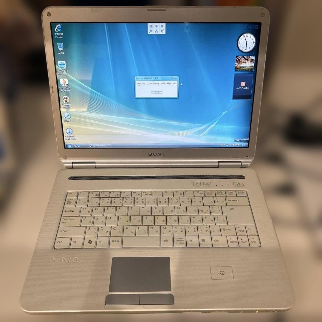 Sony VAIO VGN-NR51B Laptop 15.4" Windows Vista Used Japan Genuine