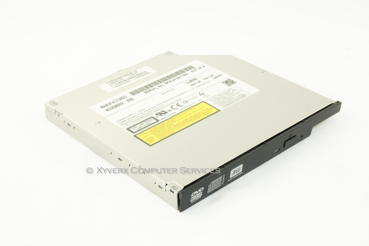 K000084150 UJ890 GENUINE TOSHIBA DVD-RW DRIVE W/ BEZEL SATA L455