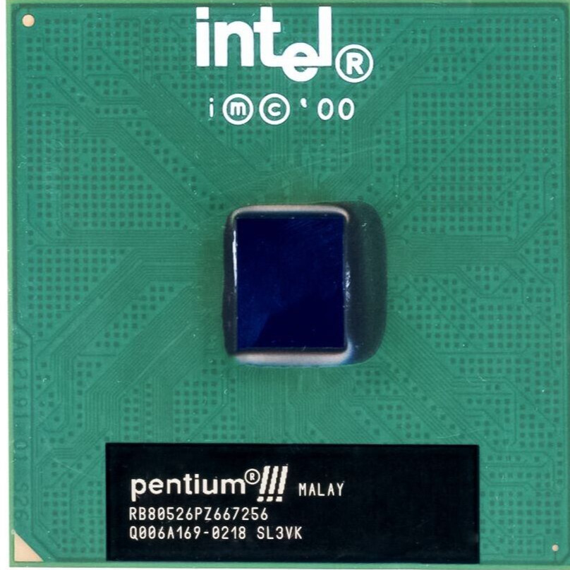 PROCESSOR Intel Pentium III 667MHz SL3VK CPU Socket 370 Coppermine 256KB CACHE
