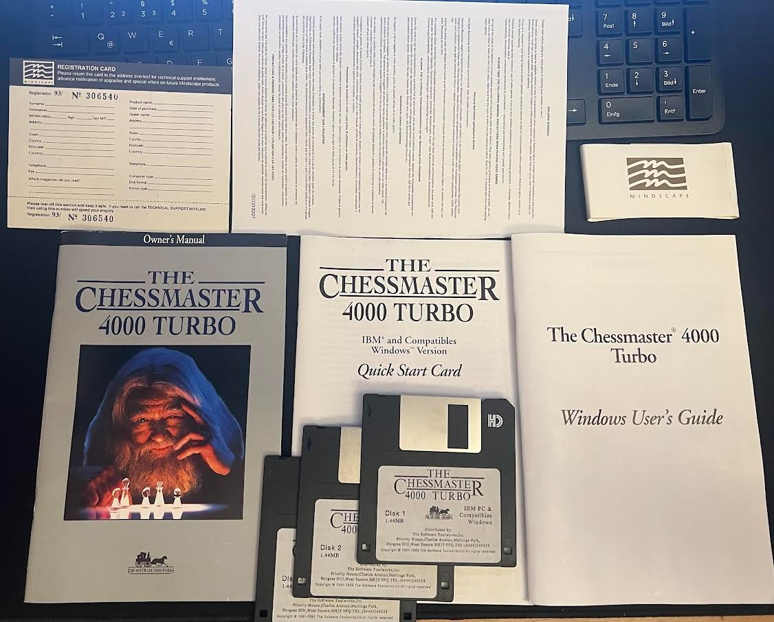 The Chessmaster 4000 Turbo (1994) HTF