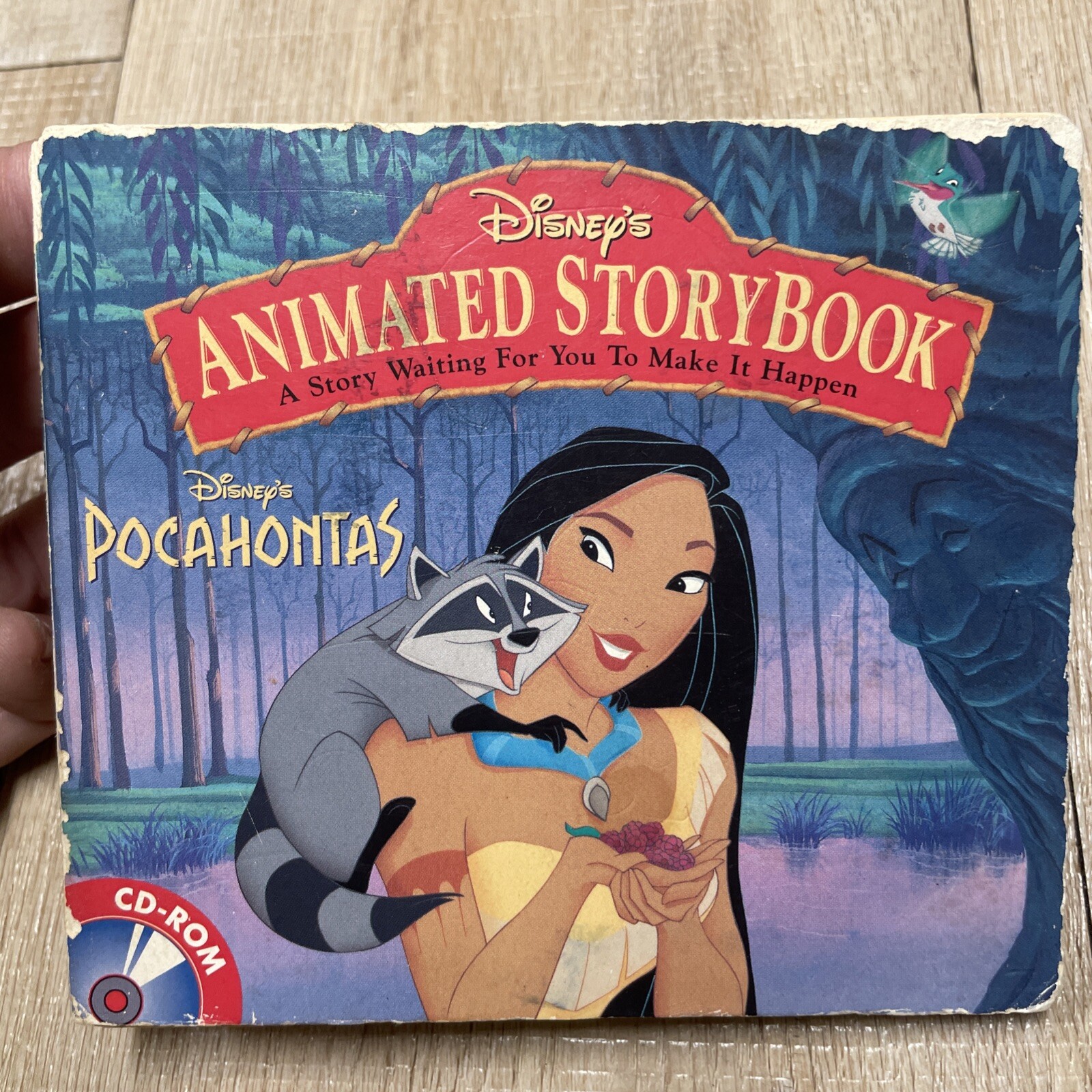 Disney's Pocahontas Animated StoryBook (Windows/Mac, 1995) Vintage Rare