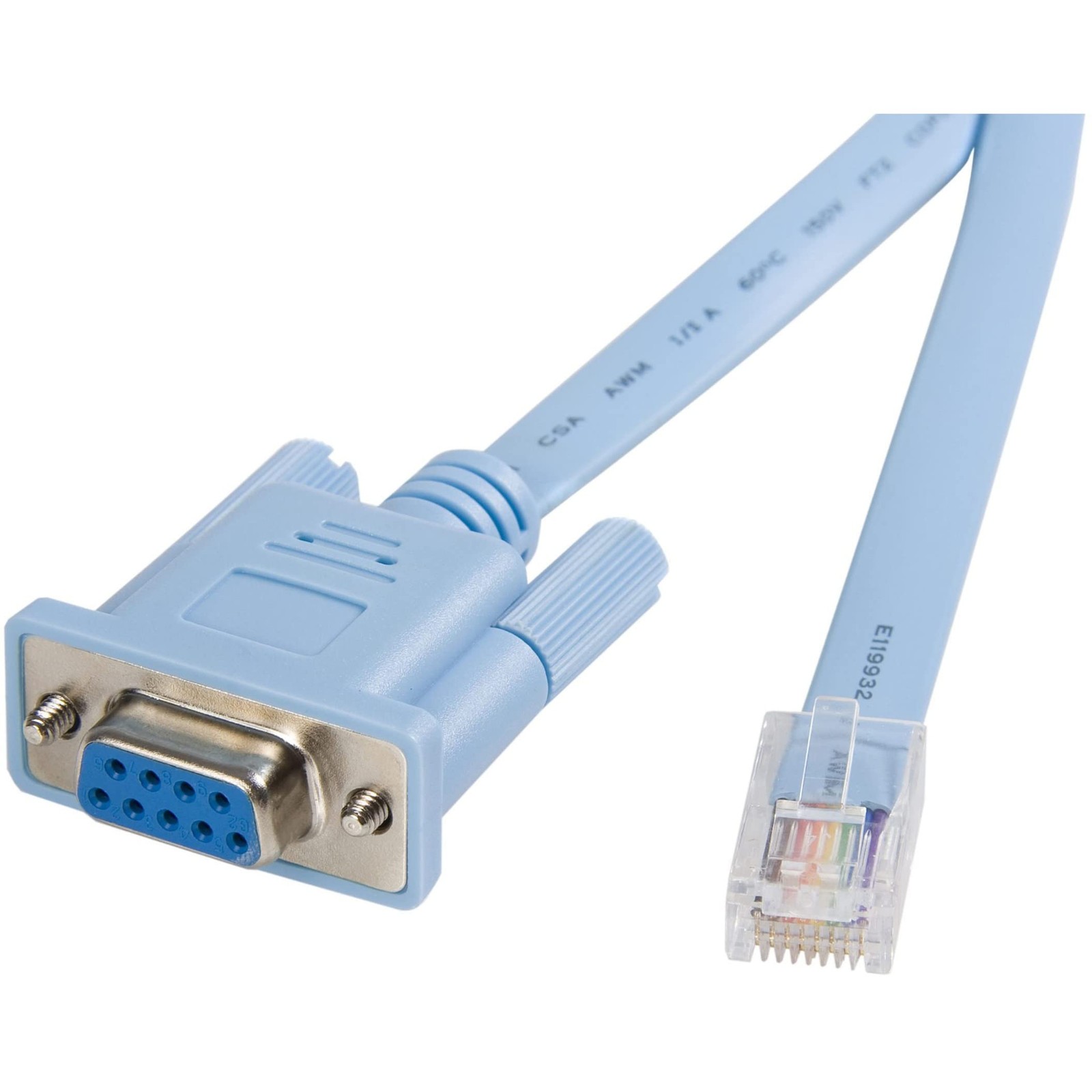 StarTech.com 6 ft RJ45 to DB9 Cisco Console Management Router Cable - M/F Serial