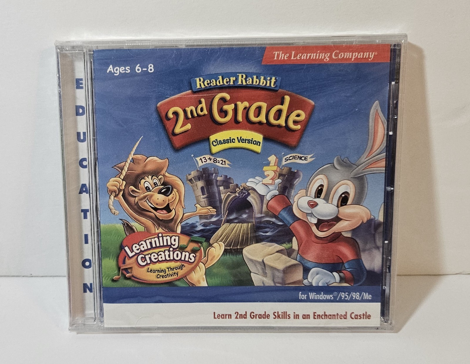 Reader Rabbit 2nd Grade Classic Version PC CD-ROM Game Learning Company 2000