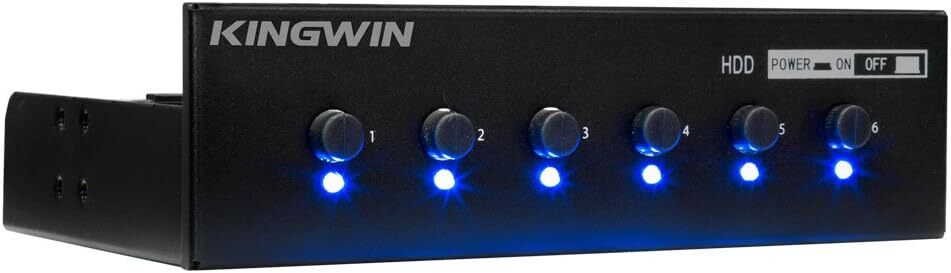 Kingwin Hard Drive Power Switch Module For 2.5 Inch/3.5 Inch Sata Hdd/ Personal 