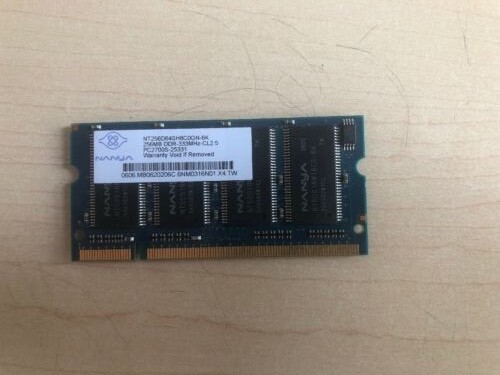 HYMP112S64CR6-S6 AB-C • GENUINE HYNIX LAPTOP MEMORY • 1GB DDR2 PC2-6400S 2Rx16