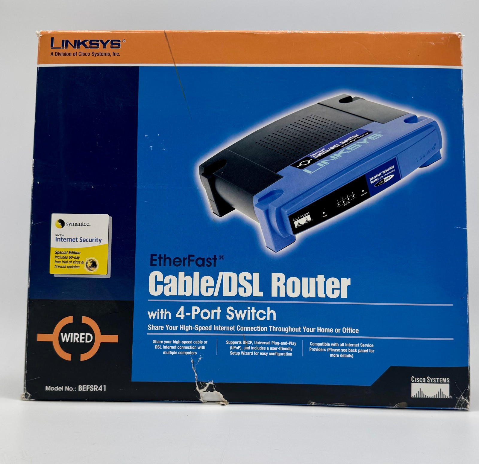Linksys Router BEFSR41 W-2