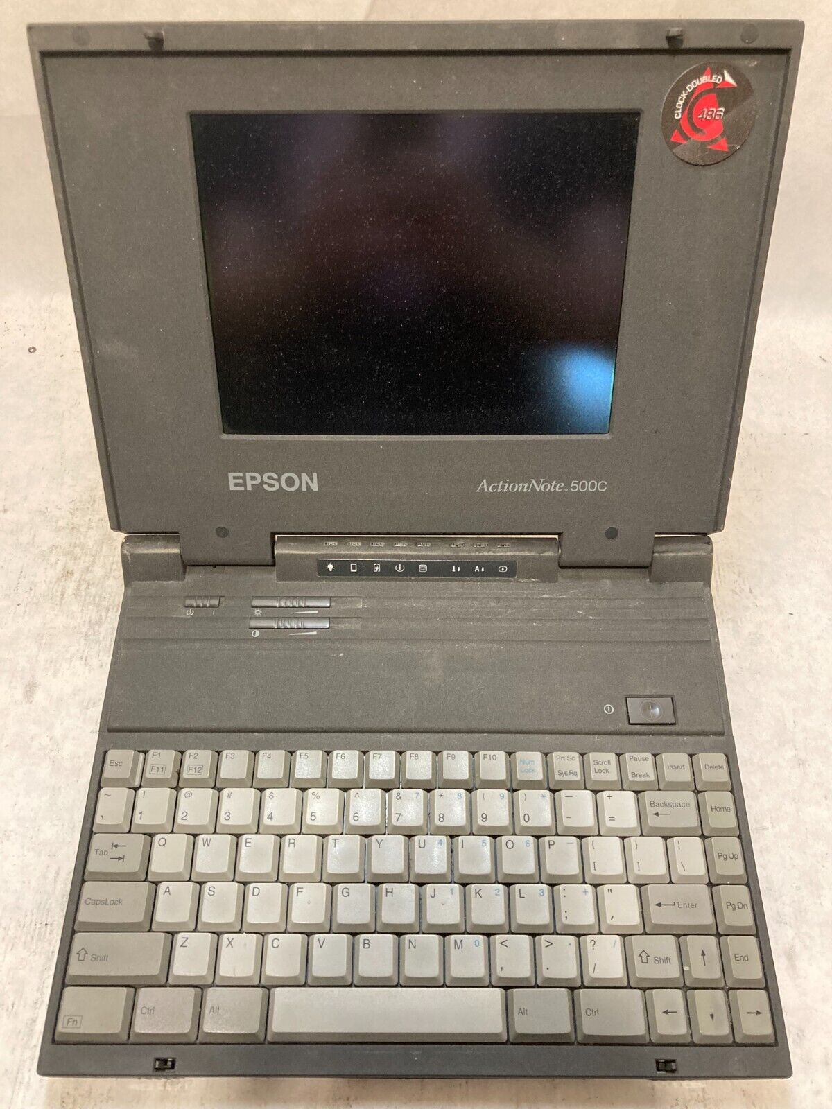 VINTAGE Epson ActionNote 500C Laptop 486 UNTESTED -PP