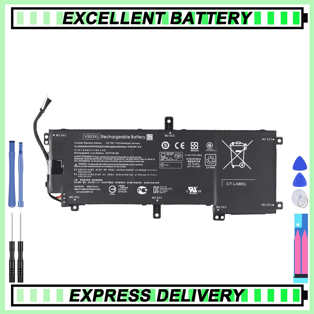NEW Battery for HP Envy 15-AS 15-AS001NG 15-AS024TU VS03XL HSTNN-UB6Y