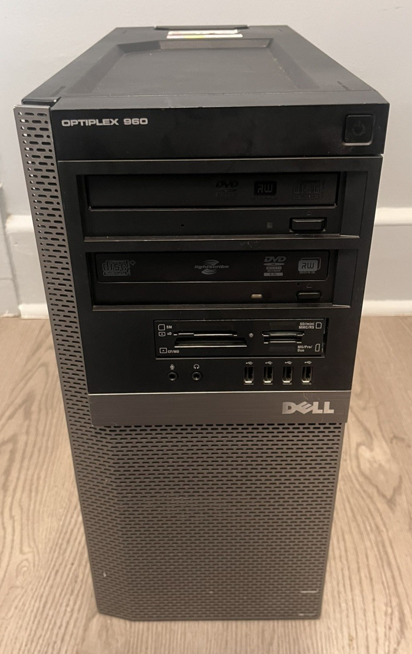 Dell Windows XP Vintage Retro Classic Gaming PC 128GB SSD Windows XP Pro 32bit