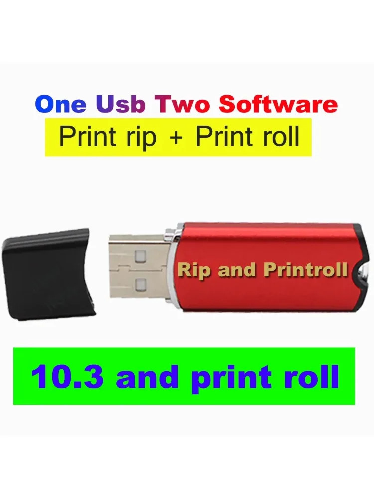 10.3 DTF Rip Rollprint Roll Print Software USB Dongle For XP15000 ET8550 L18050