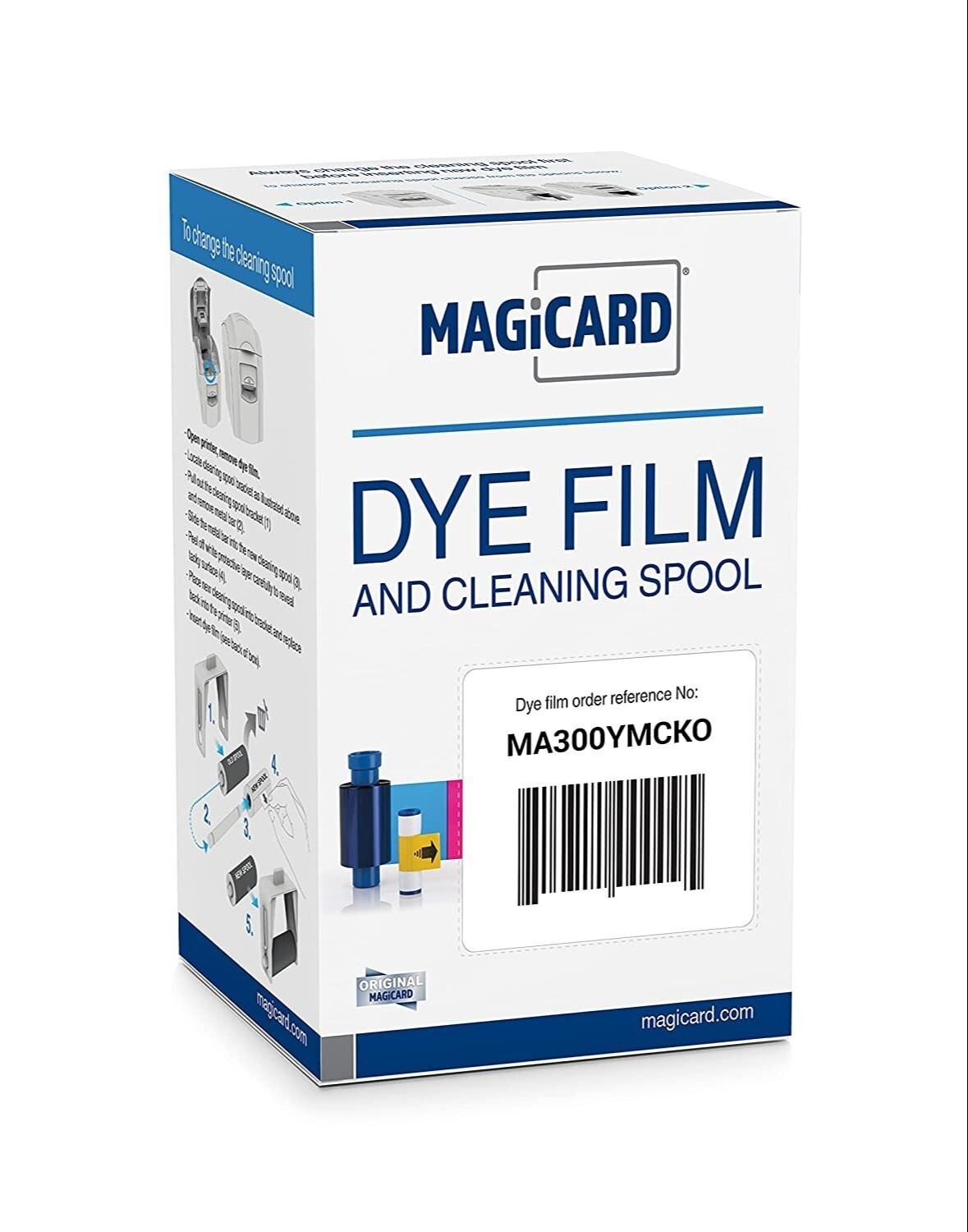 Genuine Magicard MA300YMCKO Full Color Ribbon Enduro, Rio Pro - 300 Print - New