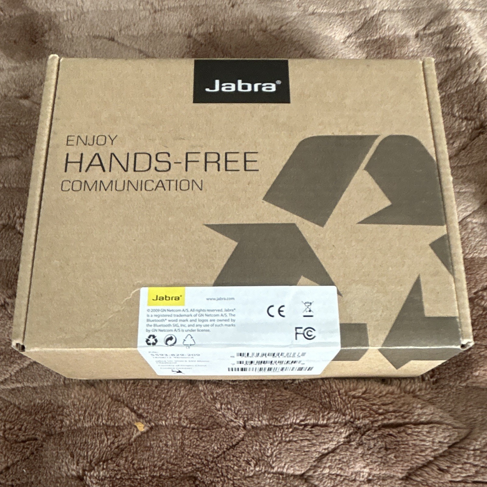 Jabra Hands Free UC Voice 550 Mono Headset Black