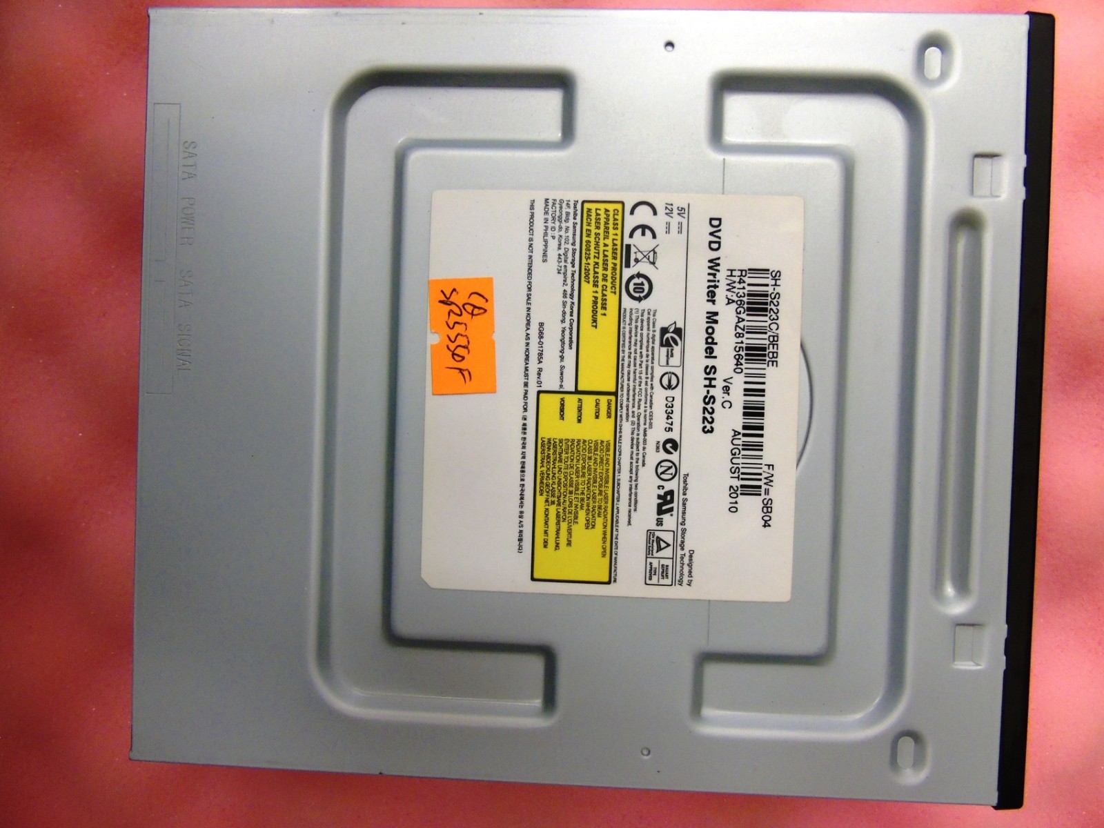 Compaq Presario SR5550F 5.25" SATA DVD Writer Drive Super WriteMaster SH-S223