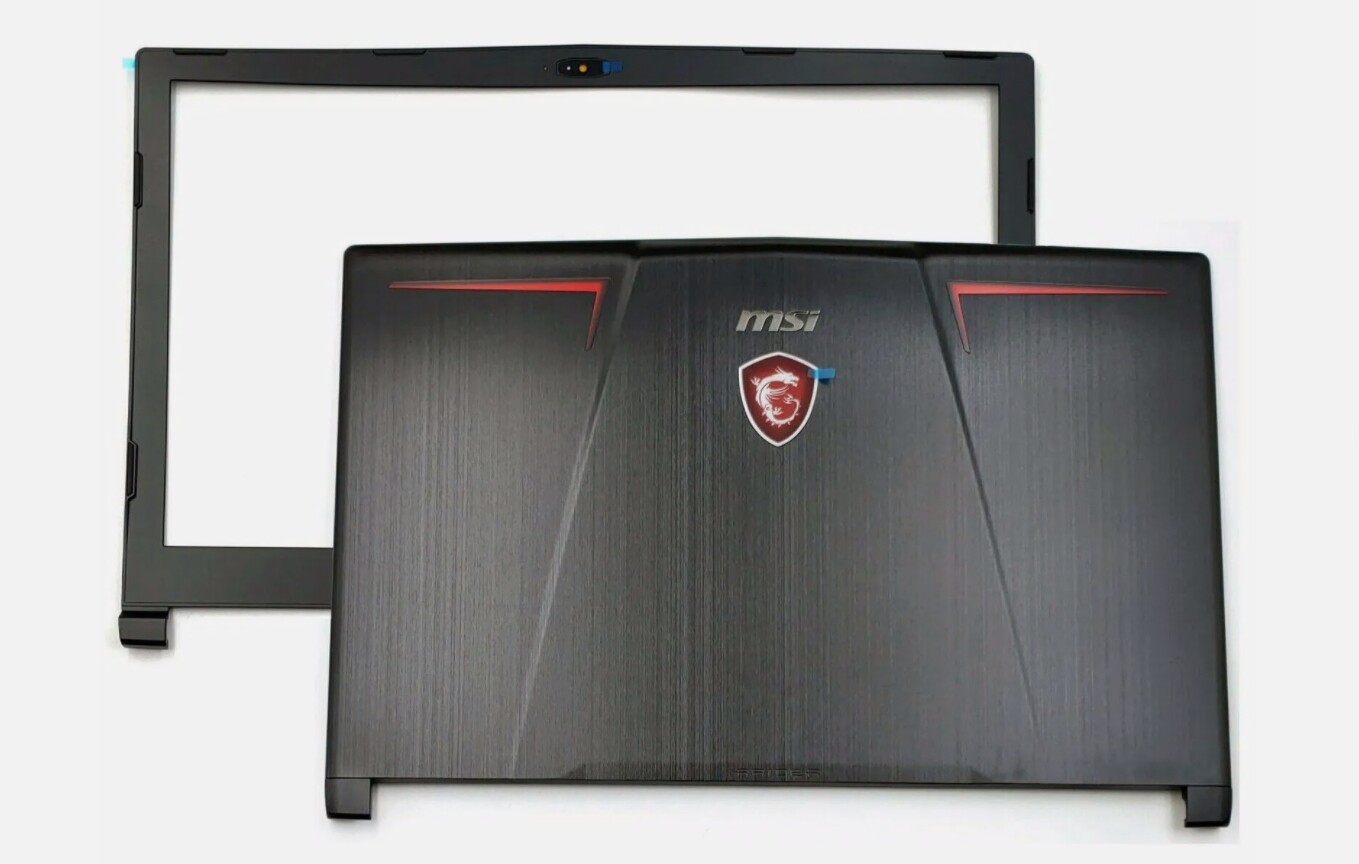New For MSI GE63 7RC 7RE GE63VR 7RD 7RF Rear LCD Back Cover+Front Bezel