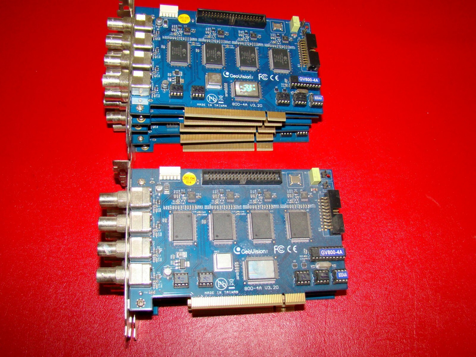 Geovision GV800-4A V3.20 Surveillance Video Capture Card Actual pictures in ad