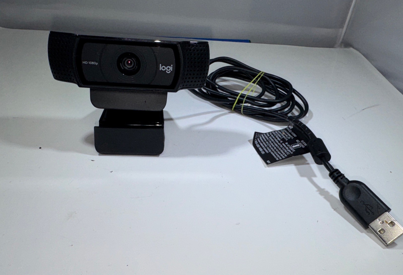 Logitech VU0060 1080p HD USB Clip-On Webcam 30fps Black MPN 860-000587