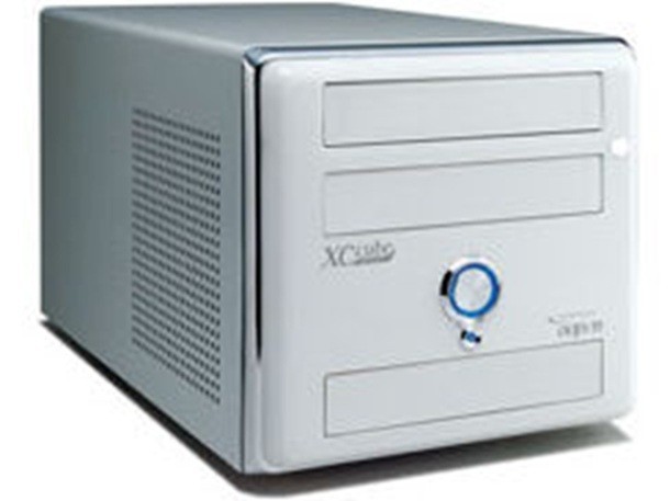 AOpen White Desktop computer case Barebone XC Cube EZ65 II LGA775 Intel 865G