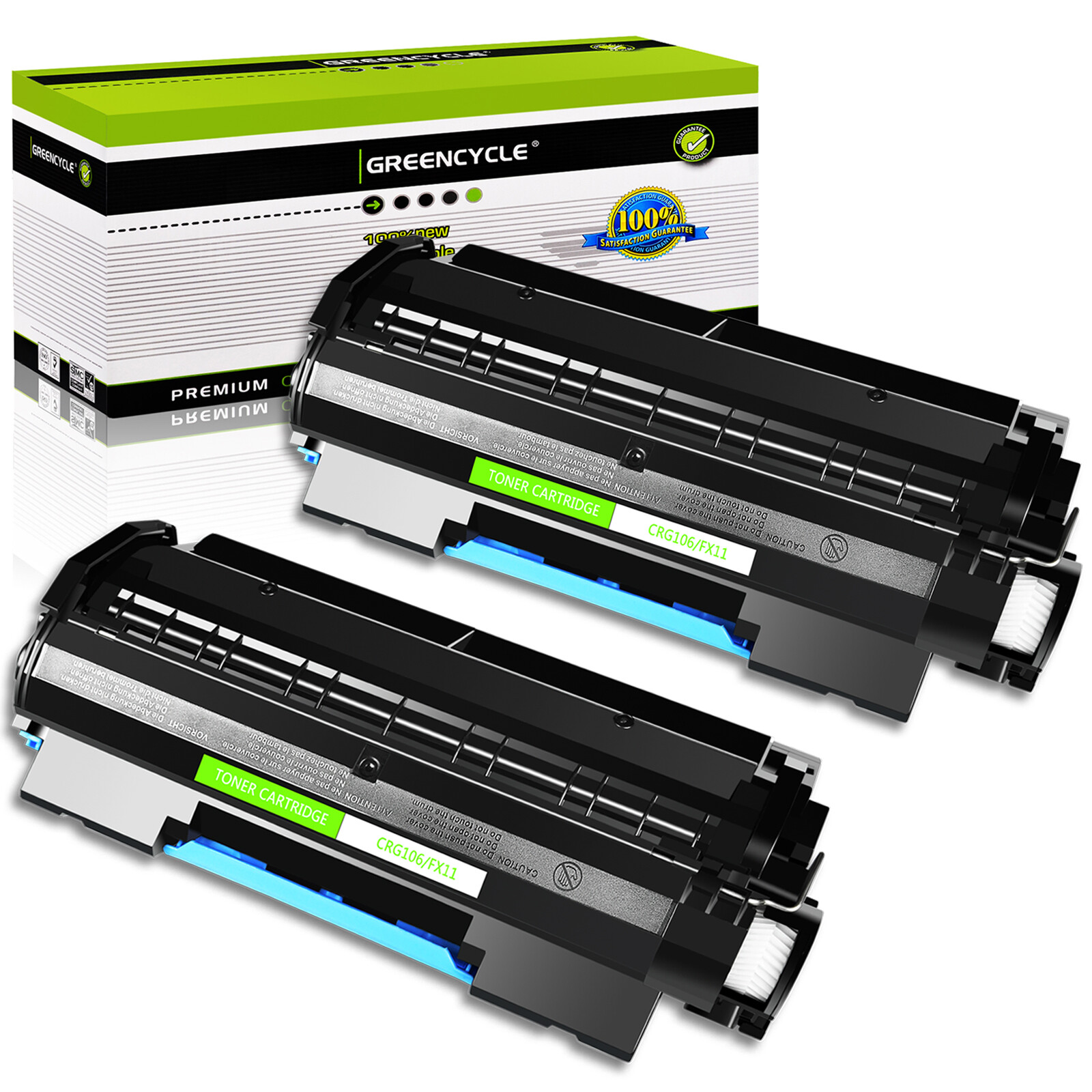 2PK C106 0264B001 Toner Cartridge For Canon ImageClass MF6550 6530 MF6560 MF6595