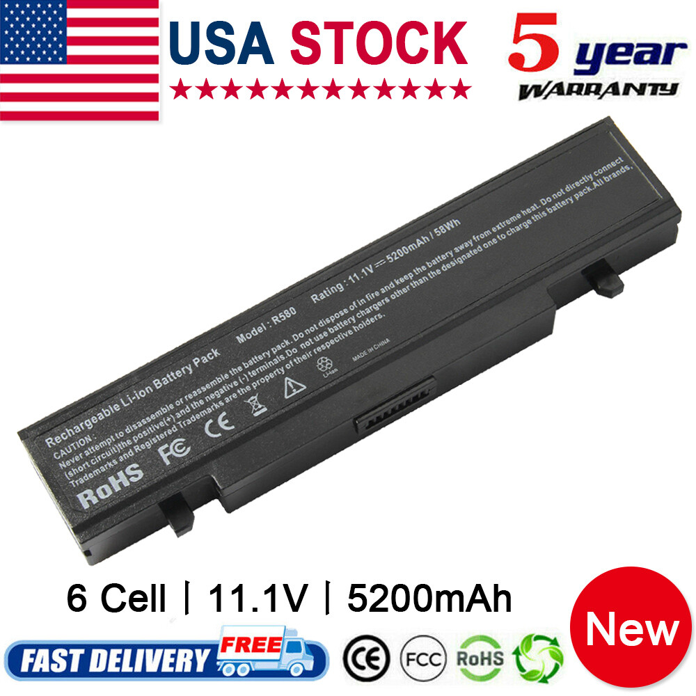 Laptop 5200mAh Battery AA-PB9NC6B For Samsung NP355E7C/ NP355V5C/ NP550P5C