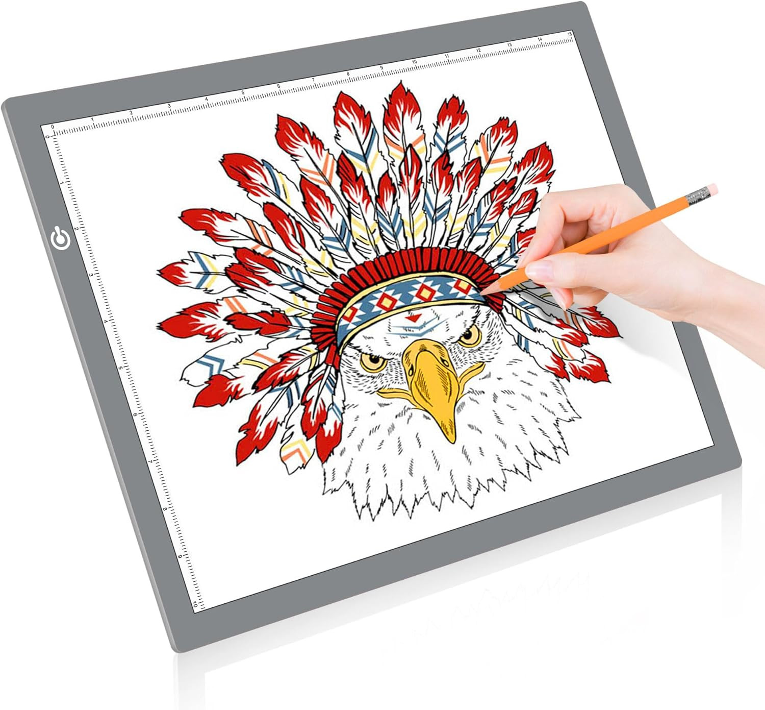 A3 Copy Light Board Tracing Box, Ultra-Thin Adjustable Drawing Tablet USB Power