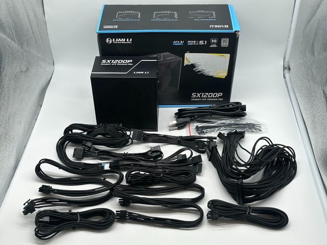 Lian Li SX1200P 1200 Watt 80 Plus Platinum ATX Fully Modular Power Supply