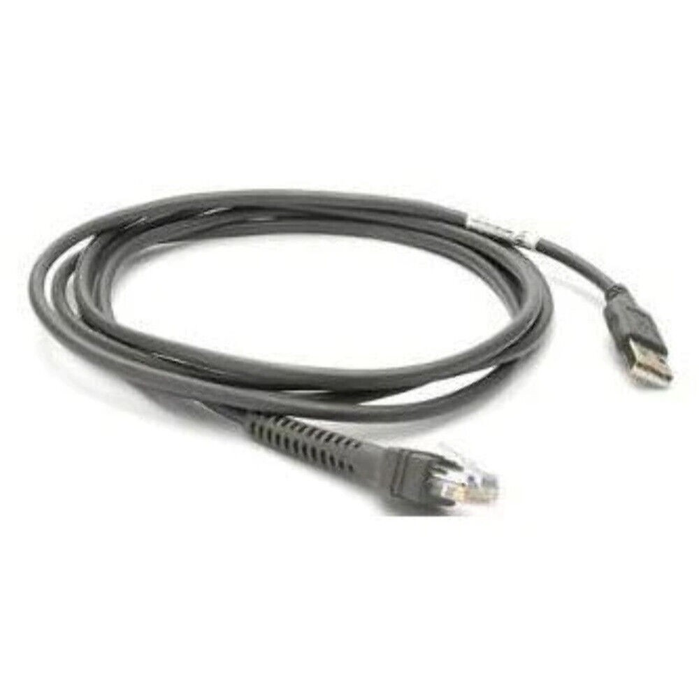 Zebra USB CBA-U21-S07ZBR Barcode Scanner Cable 7ft