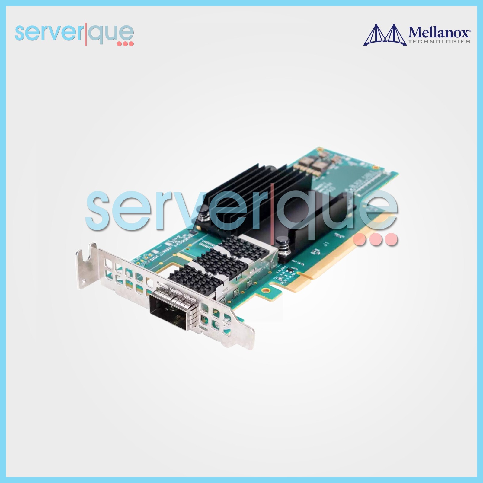 HPE P23665-B21 InfiniBand HDR100 ETHERNET One-Port 100Gb QSFP56 Network Adapter