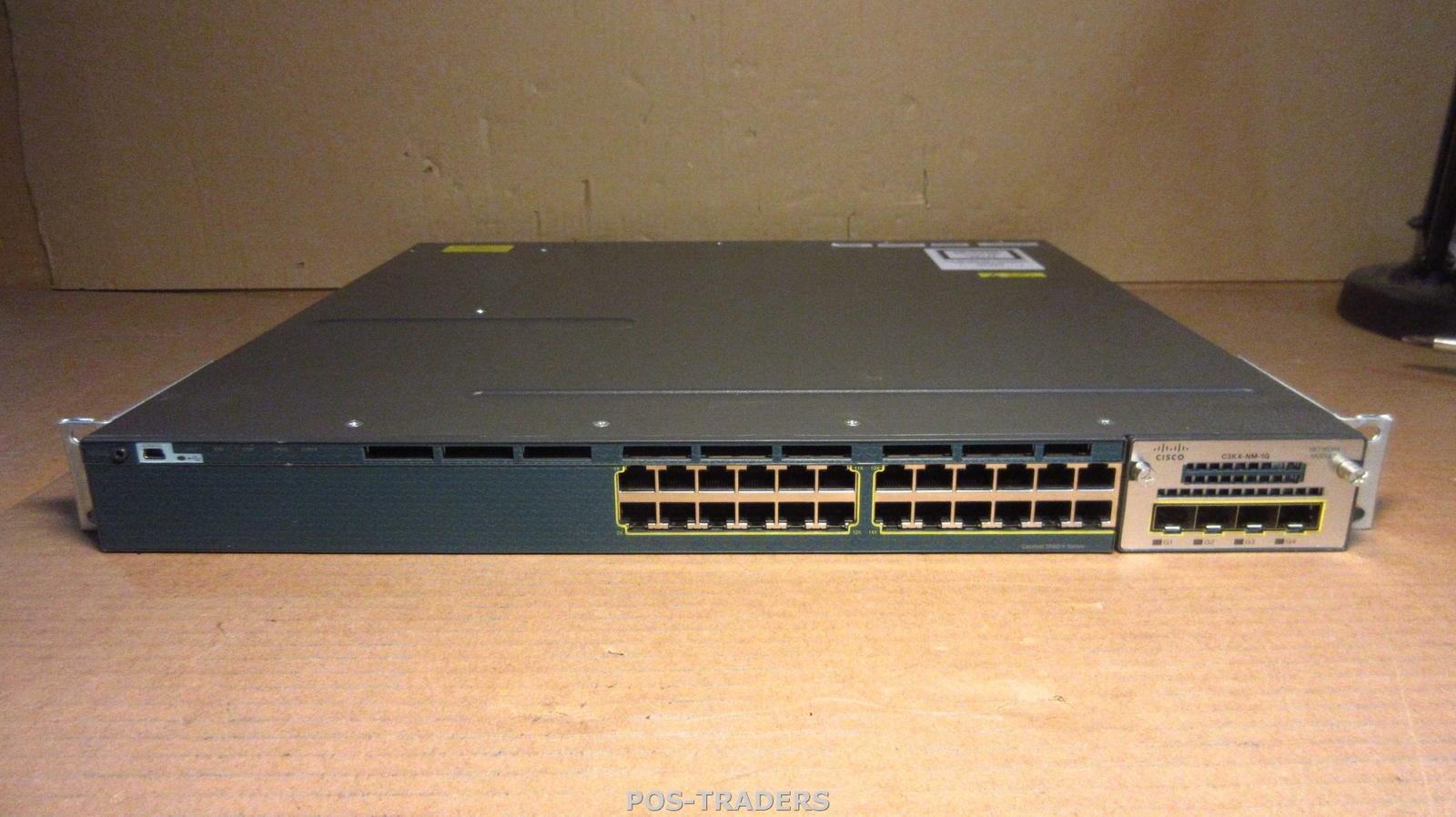 Cisco WS-C3560X-24T-L v05 24-Port Gigabit Switch 350W Psu INCL C3KX-NM-1G MODULE