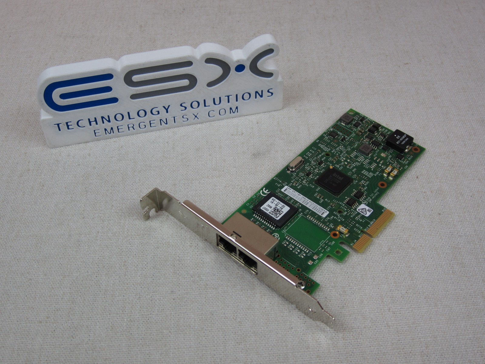 Dell V5XVT Intel i350-T2 Dual Port 1GbE Network Adapter Full Height