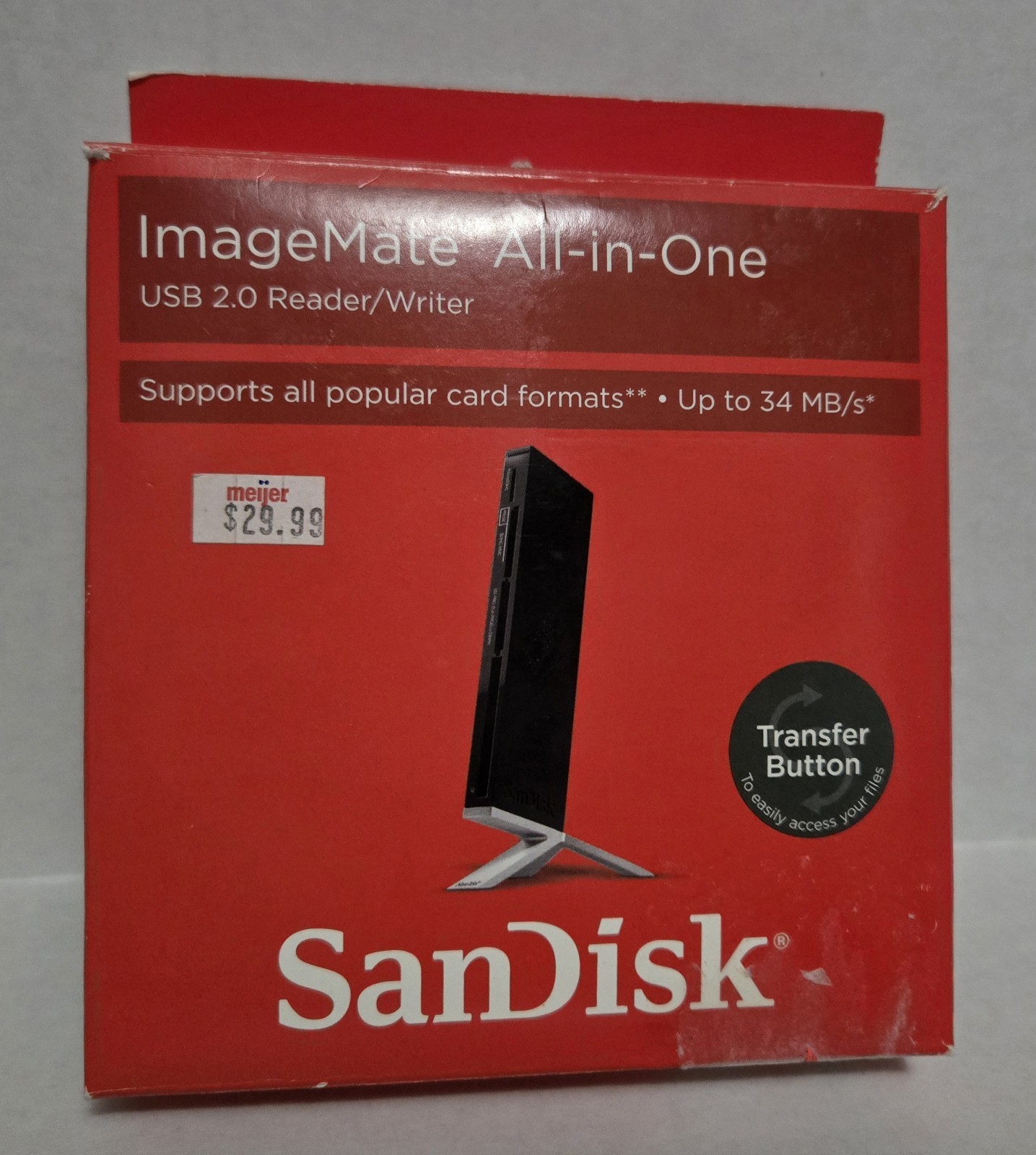SanDisk ImageMate All In One Reader & Writer USB 2.0 w/ Stand New open box 