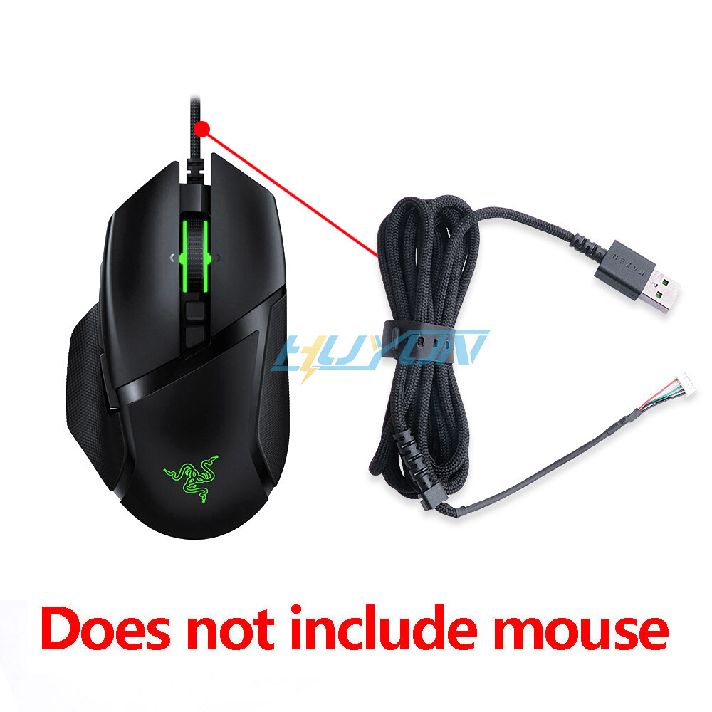 High quality USB cable for Razer Basilisk V2 20000DPI Wired Gaming Mouse