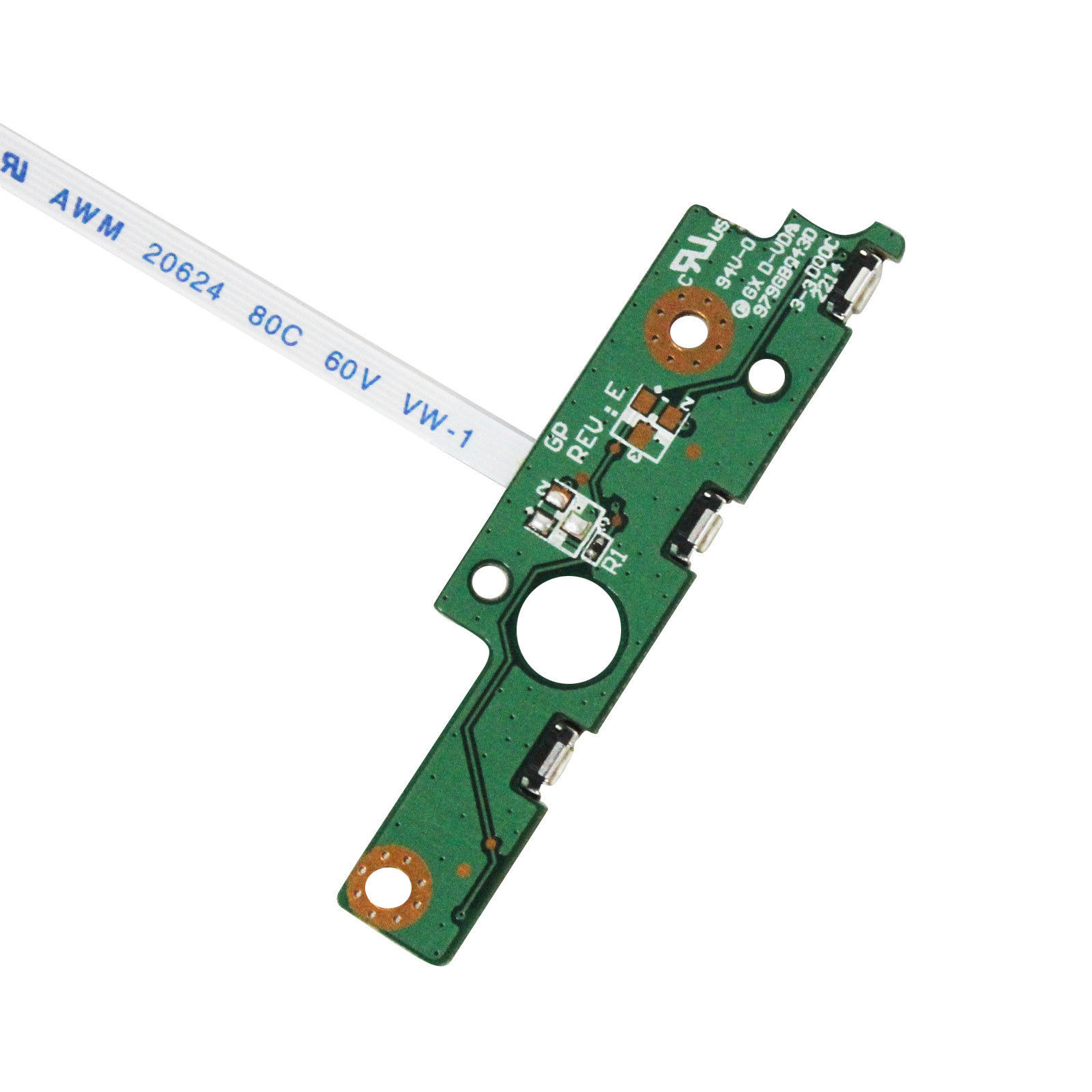 Power button Switch board For Toshiba Satellite P55W-B5220 P55W-B5112 P55W-B5318