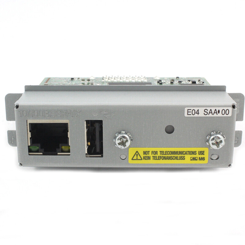 For Epson UB-E04 Ethernet Interface C32C881008 USB For TM-U220PB T81 U288 T88IV