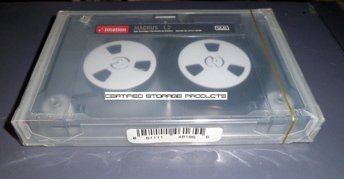 NEW 1/PK Imation DC9120 MAGNUS 1.2GB SLR Tape Cartridge QIC1000 46165 SLR3