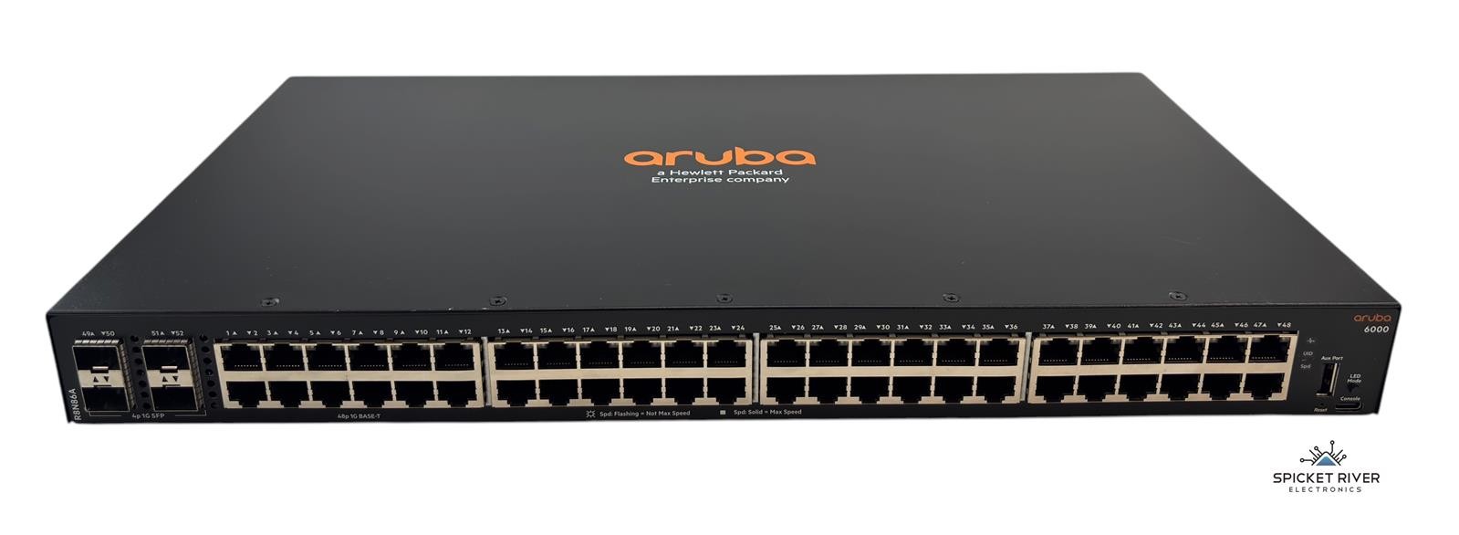 HPE Aruba 6000 R8N86A 48-Port 1G Base-T 4-Port 1G SFP Network Switch