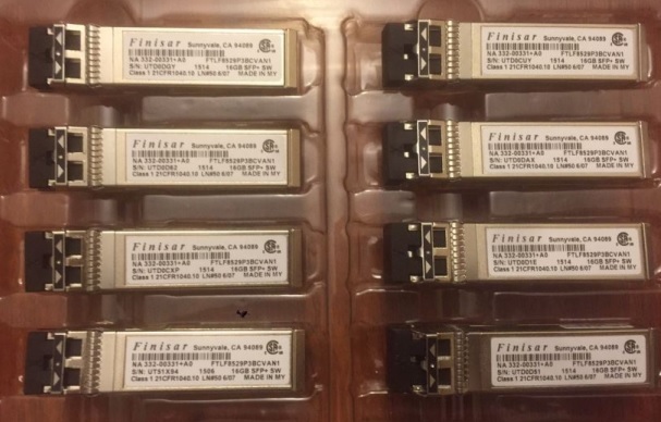 Netapp X6596-R6 332-00331 16Gb SFP+SW 850nm MMF SFP-16G-SW price each unit