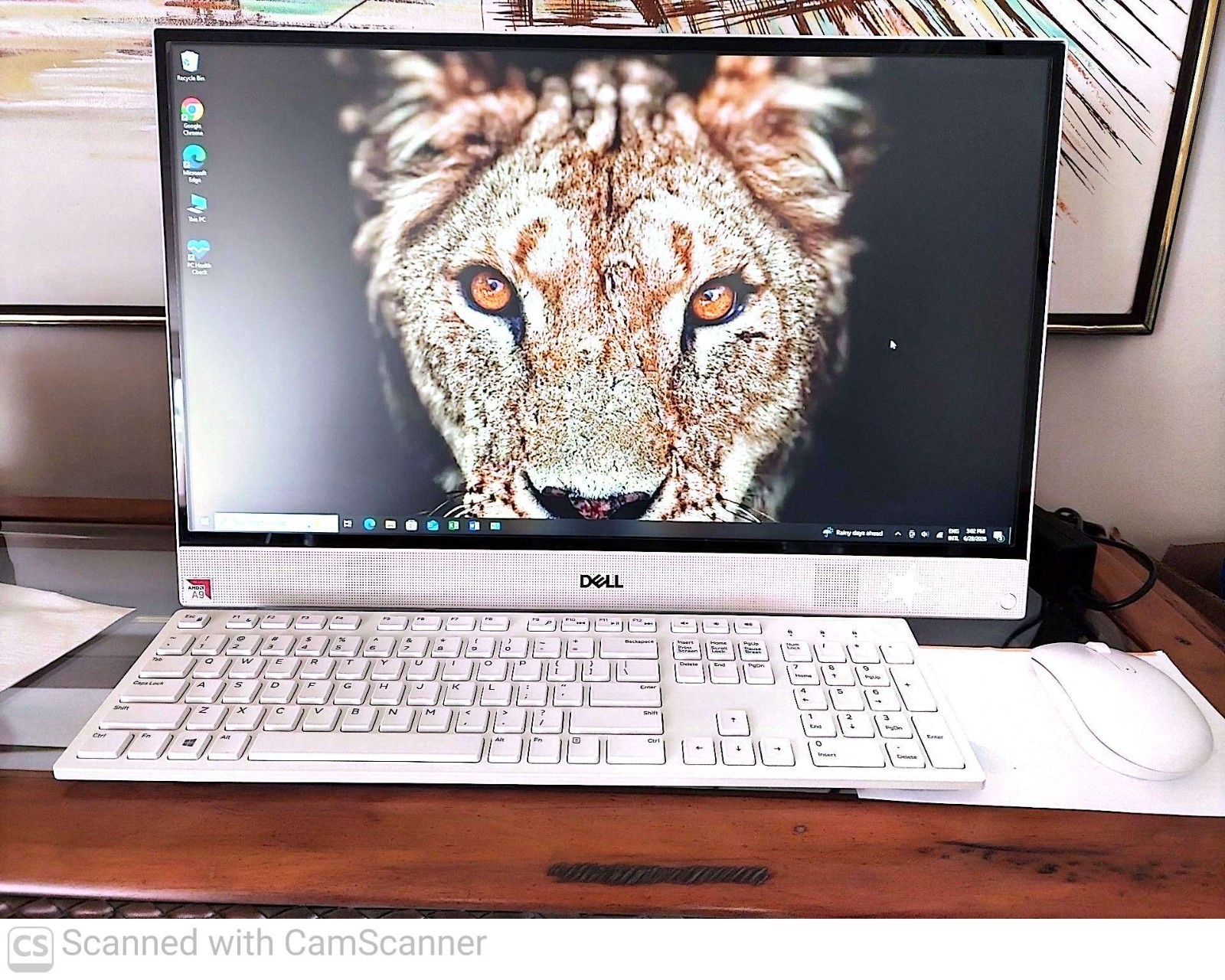 DELL All-in-One-24"-Touchscreen 8GB RAM–Windows 10 Pro Wireless (Keyboard/mouse)